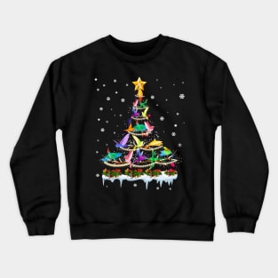 Hummingbirds Christmas Tree Gorgeous Crewneck Sweatshirt